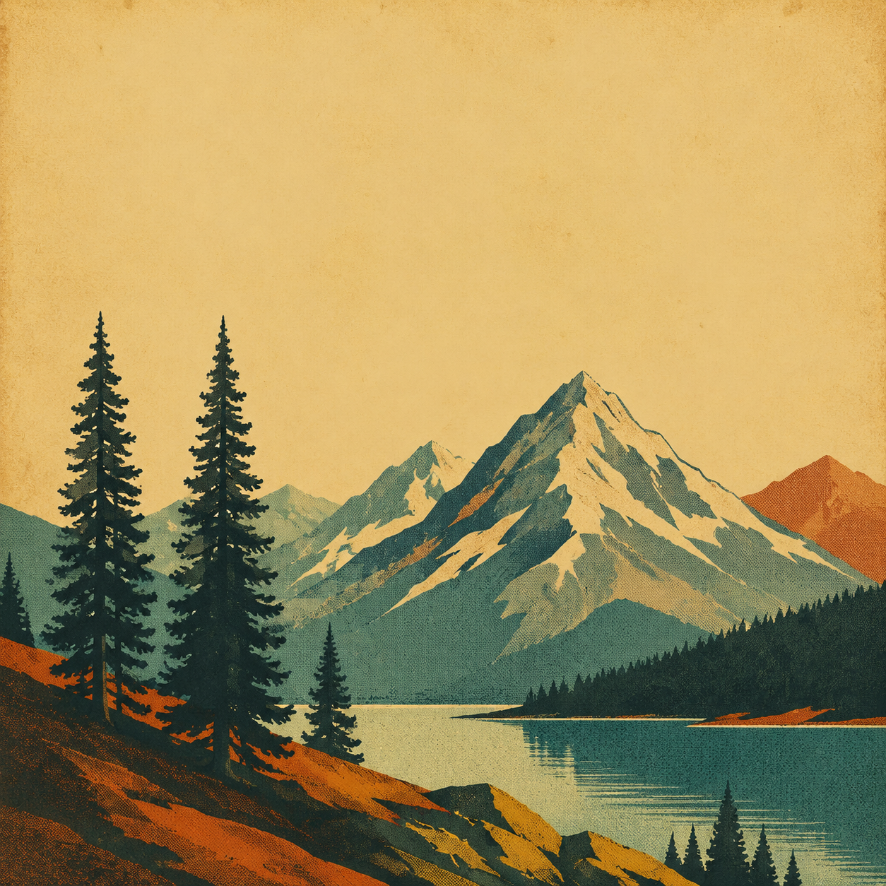 Vintage Poster style preview